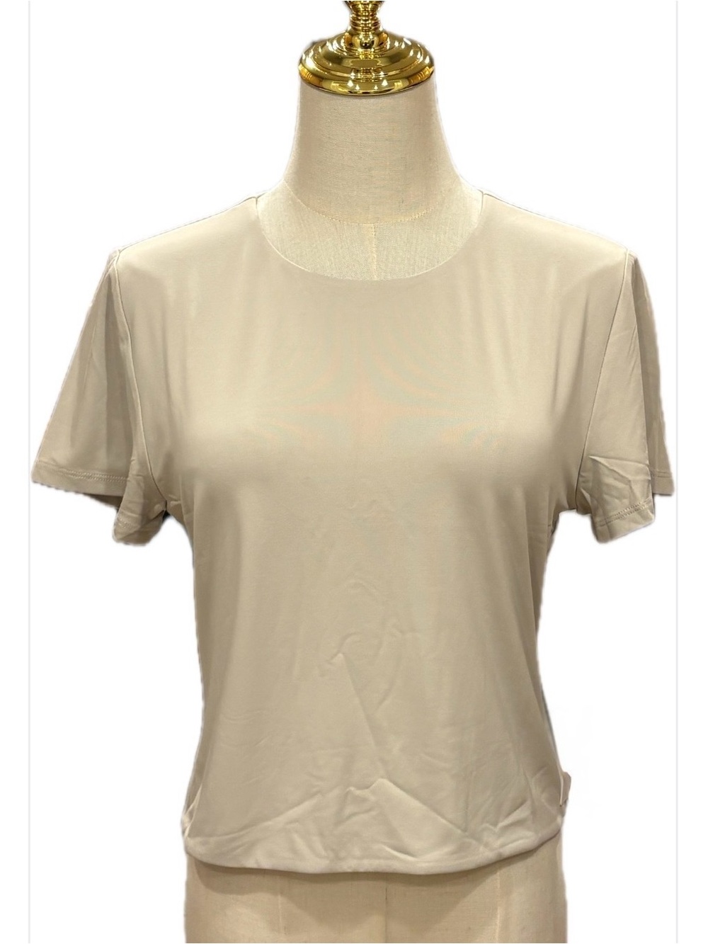 Yogalicious NWT Contour Cali Short Sleeves Tee Nacreous Cloud Top XL